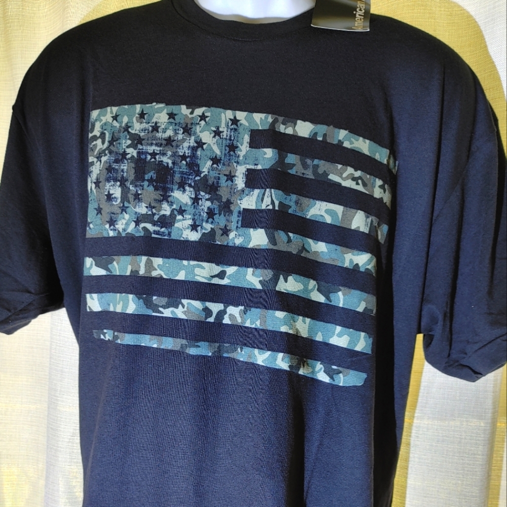 4th of July, NWT American Camo Flag           Short Sleeve T-Shirt
